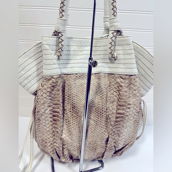 NWT‼️Red by Marc Ecko Drawstring Hobo Faux Snakeskin - Picture 2 of 9